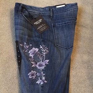 Simply Vera Vera Wang Denim Skinny Jeans NEW